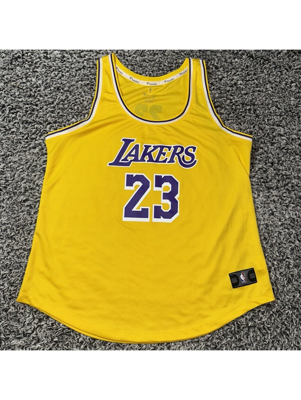 Los Angeles Lakers Fanatics Women's Lebron James Jersey size XL